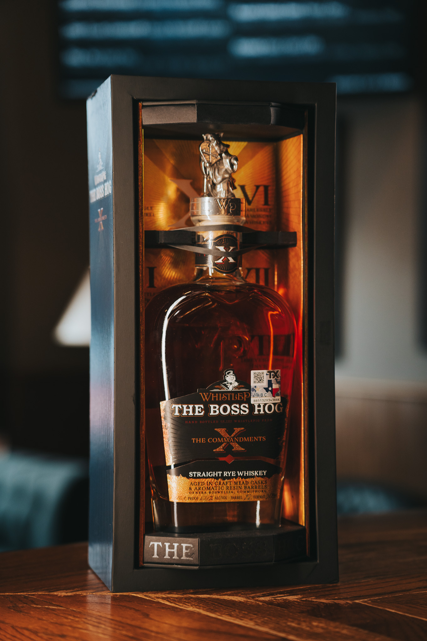 Ardbeg whiskey chapter mapped from Barnett's Whiskey House in Waco
