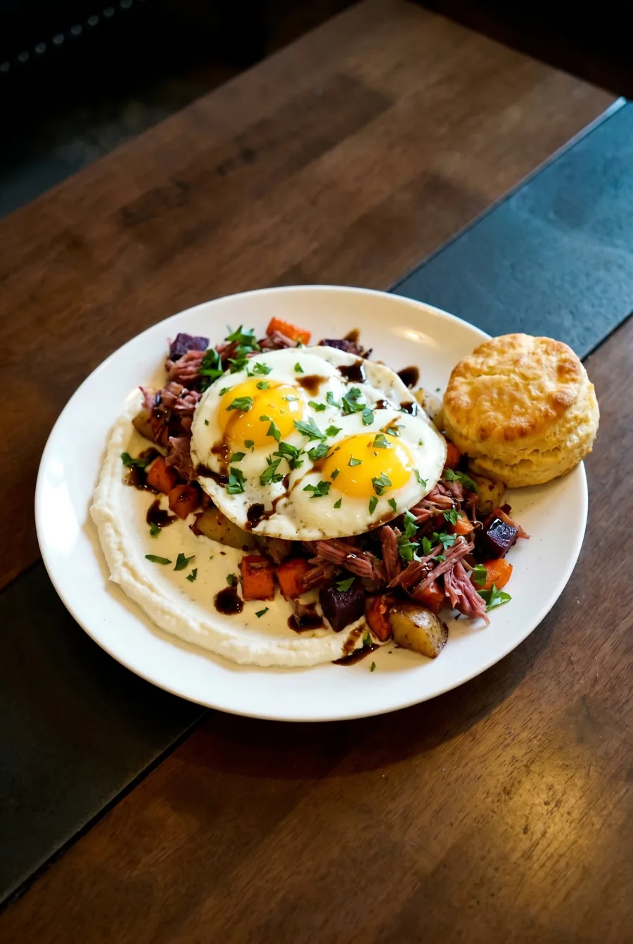 Corned Beef Hash at Barnett’s