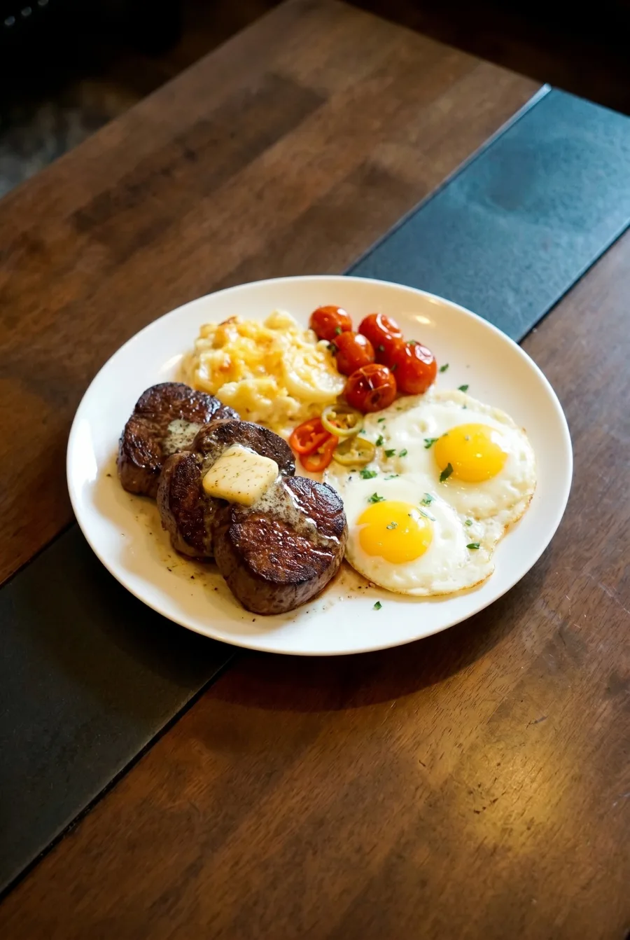 Steak & Eggs at Barnett’s