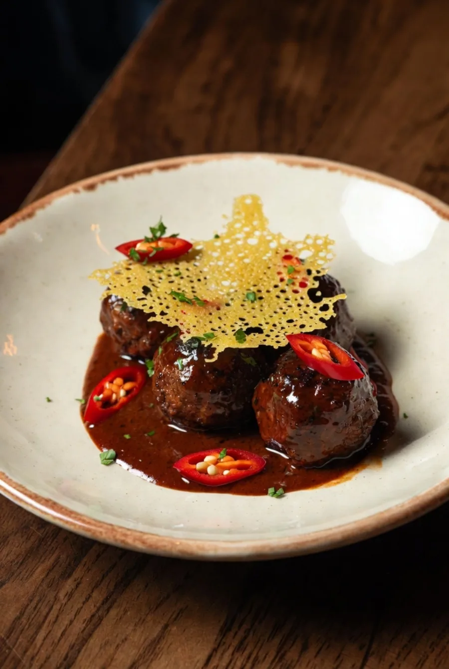 Wagyu Meatballs at Barnett’s