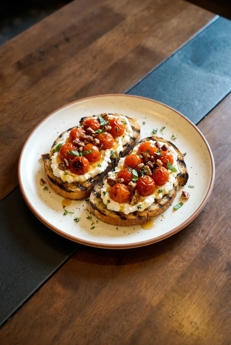 Ricotta Toast at Barnett’s