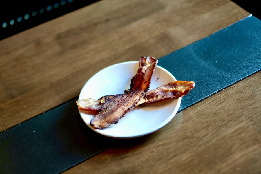 Bacon (3 strips) at Barnett’s