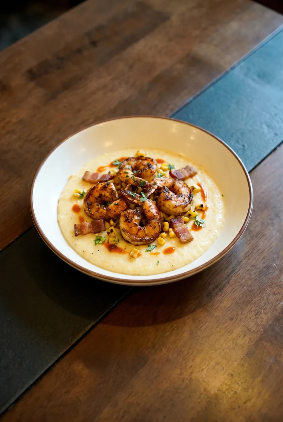 Shrimp & Grits at Barnett’s